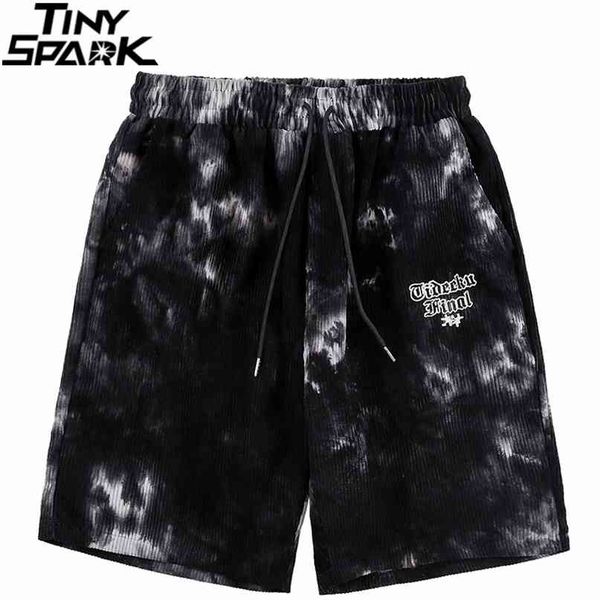 men hip hop streetwear corduroy shorts embroidery tie dye harajuku jogger summer track sweatpants 210713, White;black
men hip hop streetwear corduroy shorts embroidery tie dye harajuku jogger summer track sweatpants 210713, White;black