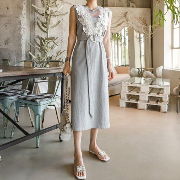 casual dresses fashion arrival comfortable lace applique formal dress temperamental work style elegant long a-line, Black;gray
casual dresses fashion arrival comfortable lace applique formal dress temperamental work style elegant long a-line, Black;gray