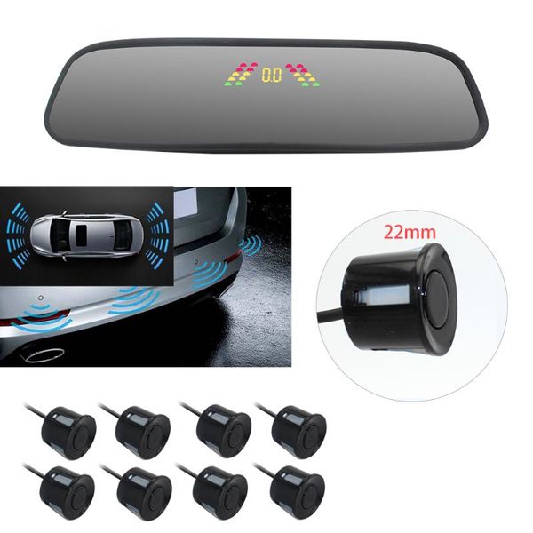 car rear view cameras& parking sensors led mirror monitor display 8 reverse aid buzzer warning side backup radar system
car rear view cameras& parking sensors led mirror monitor display 8 reverse aid buzzer warning side backup radar system