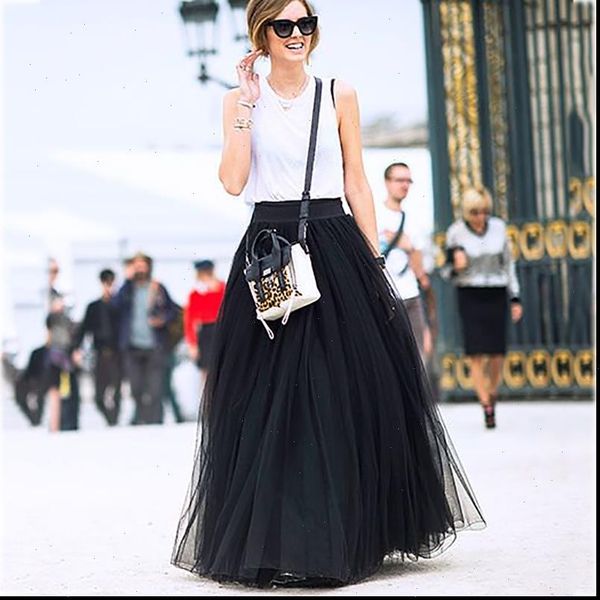 4 layers 100cm maxi long tulle skirt elegant princess fairy style tutu skirts womens vintage bouffant puffy fashion skirt, Black
4 layers 100cm maxi long tulle skirt elegant princess fairy style tutu skirts womens vintage bouffant puffy fashion skirt, Black
