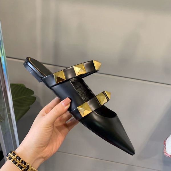 official website 70% off outlet women sandals pointed toe ladies slippers fashion flat slides causal shoes luxury female thick heels, Black
official website 70% off outlet women sandals pointed toe ladies slippers fashion flat slides causal shoes luxury female thick heels, Black