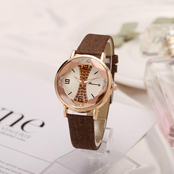 wristwatches style korean fashion trend rhinestone color matching watch casual personality leather strap women's student, Slivery;brown
wristwatches style korean fashion trend rhinestone color matching watch casual personality leather strap women's student, Slivery;brown