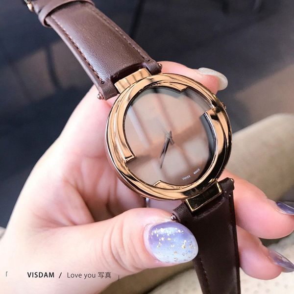 fashion brand watches for women lady girl style leather strap quartz wrist watch g100, Slivery;brown
fashion brand watches for women lady girl style leather strap quartz wrist watch g100, Slivery;brown