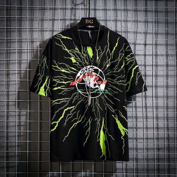 2021 100% cotton men summer new popular printed fashion trend short sleeve t-shirt male plus size m-5xl mw8x, White;black
2021 100% cotton men summer new popular printed fashion trend short sleeve t-shirt male plus size m-5xl mw8x, White;black
