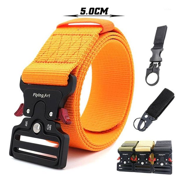 waist support heavy duty tactical belt nylon men's training metal multifunctional buckle outdoor sports hook 1, Black;gray
waist support heavy duty tactical belt nylon men's training metal multifunctional buckle outdoor sports hook 1, Black;gray