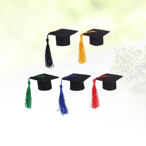 gift wrap 5 pcs mini graduation bottle decorative tassel fancy dr graduated bachelor hat for decoration (red/black/green/
gift wrap 5 pcs mini graduation bottle decorative tassel fancy dr graduated bachelor hat for decoration (red/black/green/