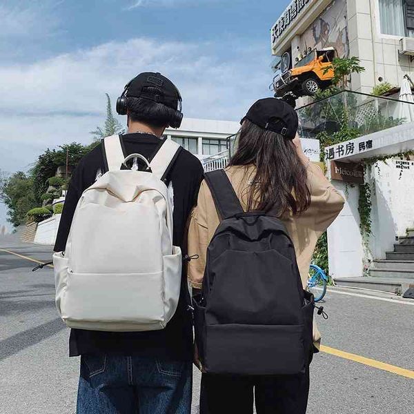 schoolbag large capacity solid color korean version more schoolbag men's high school students' simple backpack women's
schoolbag large capacity solid color korean version more schoolbag men's high school students' simple backpack women's