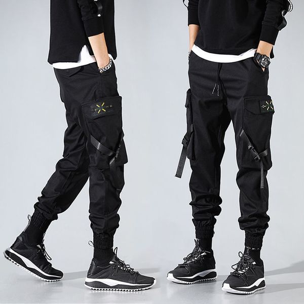 2021 new cargo of men sweatpants loose hip hop fashion casual man harajuku streetwear male pants corridors mulit pockets 9w8c, Black
2021 new cargo of men sweatpants loose hip hop fashion casual man harajuku streetwear male pants corridors mulit pockets 9w8c, Black