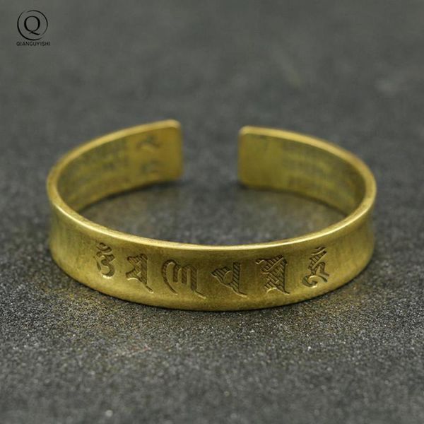 bangle brass buddhist scriptures cuff bangles pure copper buddhism mantra lucky bracelets vintage adjustable women men hands jewelry, Black
bangle brass buddhist scriptures cuff bangles pure copper buddhism mantra lucky bracelets vintage adjustable women men hands jewelry, Black