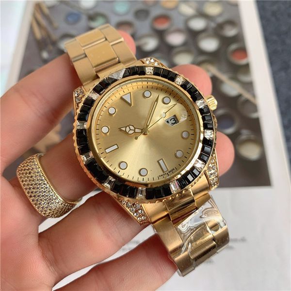 gold rainbow diamond watch iced out fashion mens watches classic design stainless steel quartz movement wristwatches shinning party watch, Slivery;brown
gold rainbow diamond watch iced out fashion mens watches classic design stainless steel quartz movement wristwatches shinning party watch, Slivery;brown