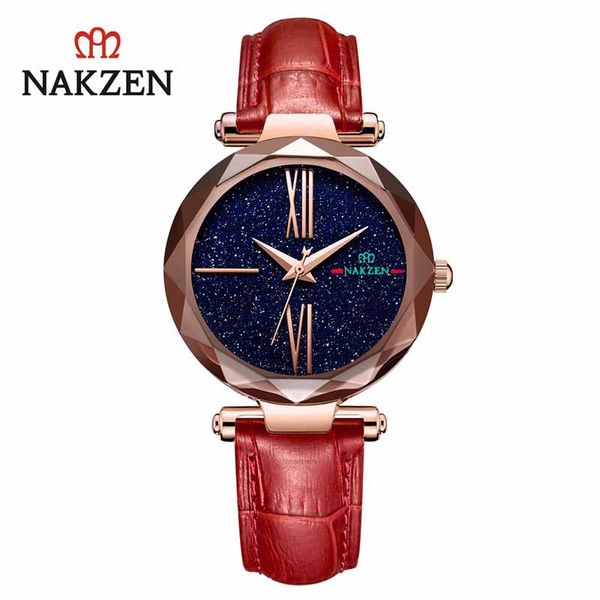 wristwatches nakzen leather fashion watch women luxury quartz life waterproof ladies business clock wristwatch montre femme, Slivery;brown
wristwatches nakzen leather fashion watch women luxury quartz life waterproof ladies business clock wristwatch montre femme, Slivery;brown