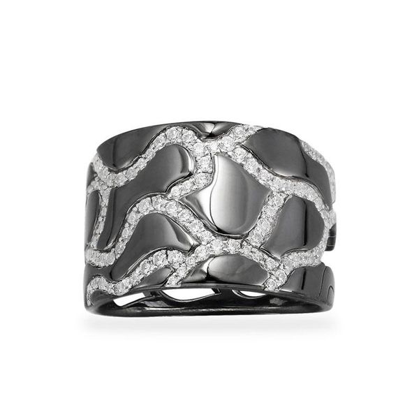cluster rings sljely fashion real 925 sterling silver black dark grey camouflage wide finger ring micro zirconia women jewelry, Golden;silver
cluster rings sljely fashion real 925 sterling silver black dark grey camouflage wide finger ring micro zirconia women jewelry, Golden;silver