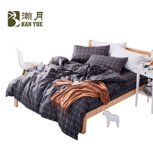sheets & sets jt007 aloe cotton printing set bedding thickened, sanded fabric bed sheet quilt cover queen
