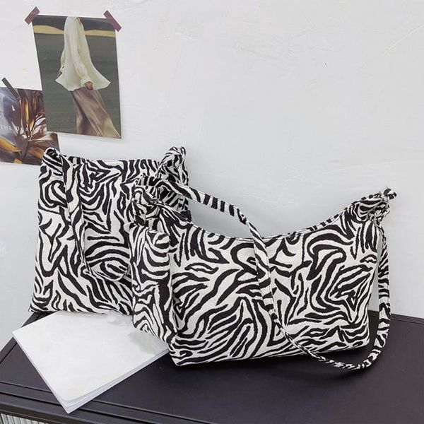 evening bags fashion women zebra pattern canvas crossbody shoulder ladies large capacity tote handbags casual all-match messenger bag
evening bags fashion women zebra pattern canvas crossbody shoulder ladies large capacity tote handbags casual all-match messenger bag