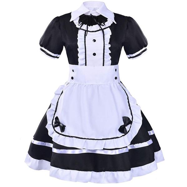 casual dresses japanese style women lovely maid cosplay a-line mini dress short sleeves animation show costume kawaii outfit ropa #g5, Black;gray
casual dresses japanese style women lovely maid cosplay a-line mini dress short sleeves animation show costume kawaii outfit ropa #g5, Black;gray