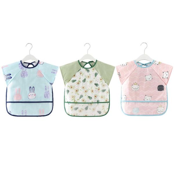bibs & burp cloths summer baby girl aprons waterproof short sleeve child cute fruit cartoon boys kids cloth feeding bib with pocket smock
bibs & burp cloths summer baby girl aprons waterproof short sleeve child cute fruit cartoon boys kids cloth feeding bib with pocket smock