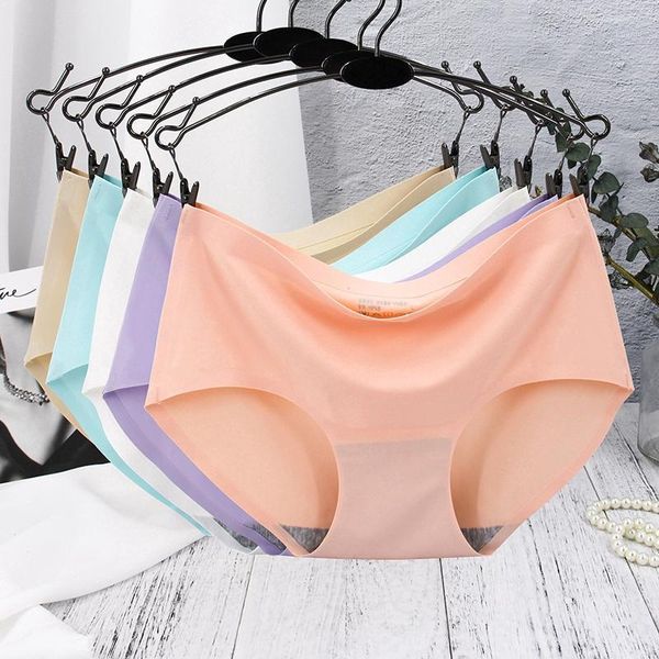 women's panties women seamless ice silk mid waist underwear for female girls lingerie briefs soft underpants, Black;pink
women's panties women seamless ice silk mid waist underwear for female girls lingerie briefs soft underpants, Black;pink