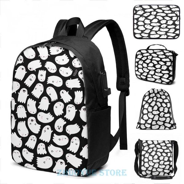 backpack funny graphic print spooky kawaii ghosts usb charge men school bags women bag travel laptop
backpack funny graphic print spooky kawaii ghosts usb charge men school bags women bag travel laptop