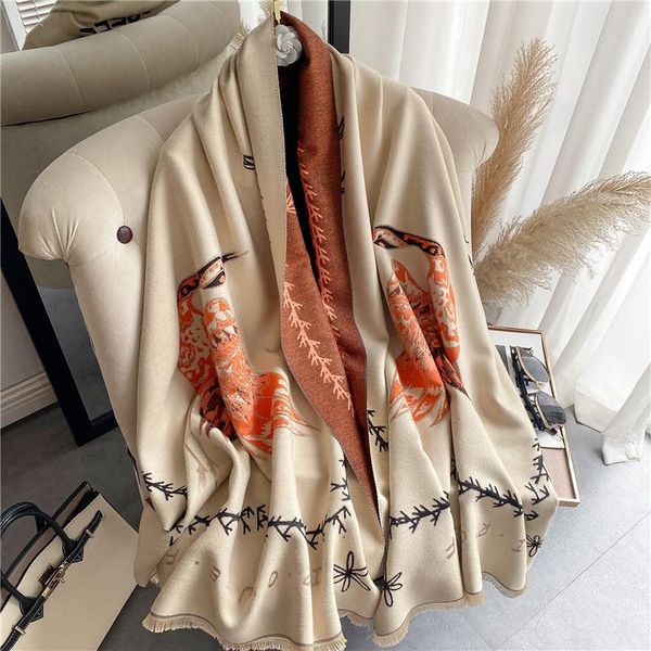 scarves animal pattern thick scarf shawl women luxury print cashmere pashmina warm winter blanket wraps female headkerchief bufanda 2021, Blue;gray
scarves animal pattern thick scarf shawl women luxury print cashmere pashmina warm winter blanket wraps female headkerchief bufanda 2021, Blue;gray