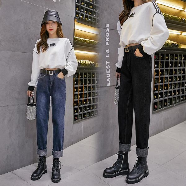 women's brem casual fashion 2021 super new winter plus velvet thick drop pants with belt wn9x, Blue
women's brem casual fashion 2021 super new winter plus velvet thick drop pants with belt wn9x, Blue
