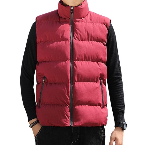 men's vests m-5xl plus size mens jacket sleeveless vest thermal casual coats male cotton men thicken waistcoat clothing, Black;white
men's vests m-5xl plus size mens jacket sleeveless vest thermal casual coats male cotton men thicken waistcoat clothing, Black;white