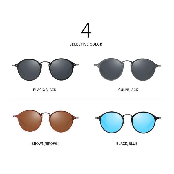 sunglasses men vintage aluminum polarized classic brand sun glasses coating lens driving eyewear for women, White;black
sunglasses men vintage aluminum polarized classic brand sun glasses coating lens driving eyewear for women, White;black