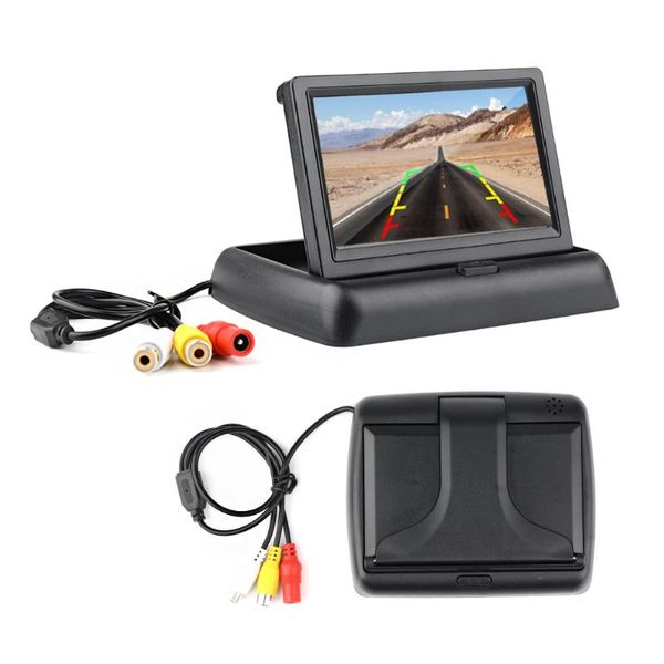 car video 4.3 inch hd foldable rear view monitor reversing lcd tft display for vehicle reverse screen
car video 4.3 inch hd foldable rear view monitor reversing lcd tft display for vehicle reverse screen