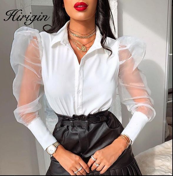 vintage patchwork puff long sleeve blouse women elegant white shirt ladies designed fashion 2021 organza transparent
vintage patchwork puff long sleeve blouse women elegant white shirt ladies designed fashion 2021 organza transparent