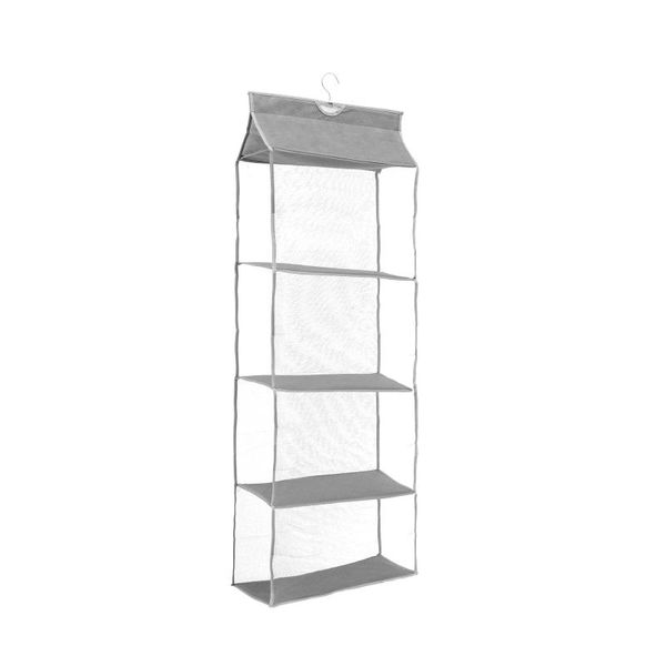 storage bags 1pc multi-layer hanging bag dustproof hangable organizer hollow design for home bedroom
storage bags 1pc multi-layer hanging bag dustproof hangable organizer hollow design for home bedroom