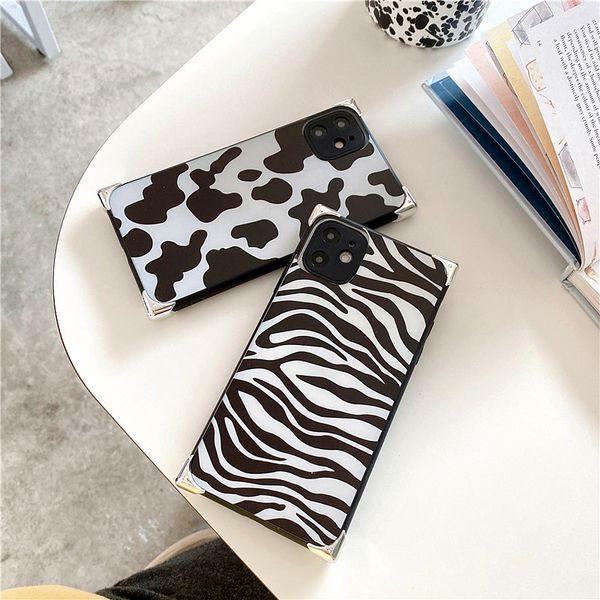 luxury zebra pattern cow square phone case for iphone 11 pro max se 8 7plus xs max xr x lens camera protection glossy soft cover
luxury zebra pattern cow square phone case for iphone 11 pro max se 8 7plus xs max xr x lens camera protection glossy soft cover