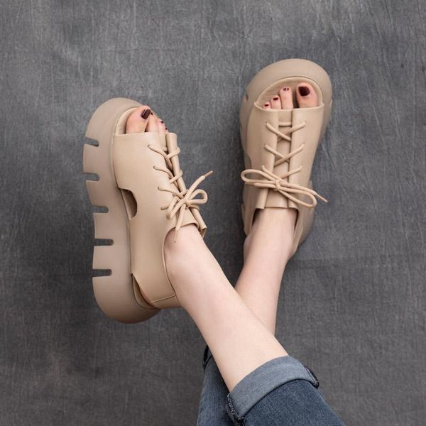 sandals women leather boots 4 cm low heels open toe 2021 summer shoes femal retro lace up coffee genuine, Black
sandals women leather boots 4 cm low heels open toe 2021 summer shoes femal retro lace up coffee genuine, Black