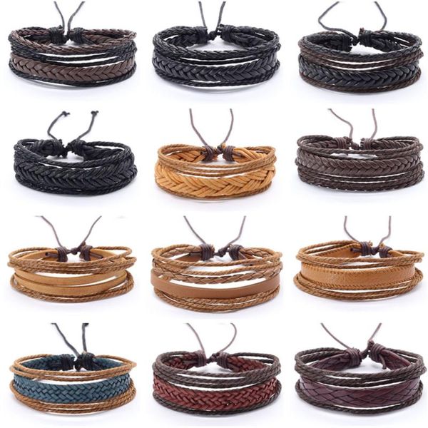 tennis 100pcs mix 20 styles handmade weave wrap braid men bracelet femme jewelry leather bracelets for women pulseras mujer wholesale, Golden;silver
tennis 100pcs mix 20 styles handmade weave wrap braid men bracelet femme jewelry leather bracelets for women pulseras mujer wholesale, Golden;silver