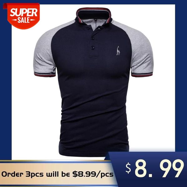 NEGIZBER 2020 Brand Quality Men's Polo Solid Patchwork Slim Fit Polos Men Casual Giraffe Embroidery Polo Shirt Men #Ak7m, White;black
NEGIZBER 2020 Brand Quality Men's Polo Solid Patchwork Slim Fit Polos Men Casual Giraffe Embroidery Polo Shirt Men #Ak7m, White;black