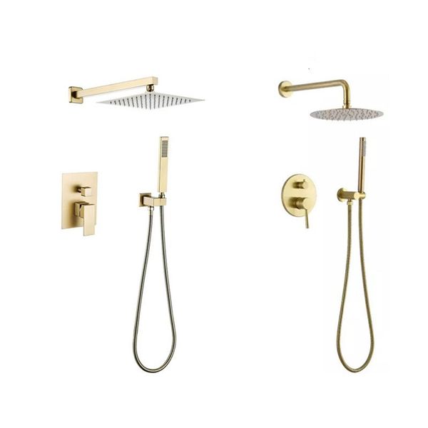 2021 new matte brushed hide install wall-in set and cold water pressurized gold shower head together a49t
2021 new matte brushed hide install wall-in set and cold water pressurized gold shower head together a49t