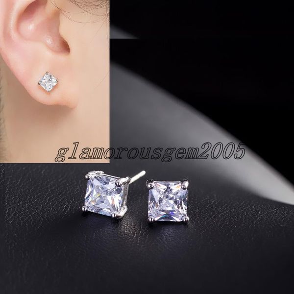 10 colors for options 18k gold plated square cz cubic stud earrings 6mm men and women diamond earrings studs nice jewelry gifts, Golden;silver
10 colors for options 18k gold plated square cz cubic stud earrings 6mm men and women diamond earrings studs nice jewelry gifts, Golden;silver