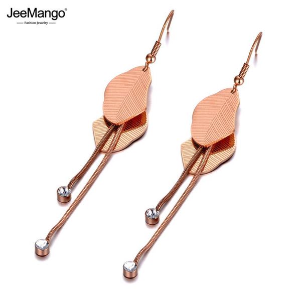 dangle & chandelier jeemango bohemia stainless steel crystal double leaves tassel earrings jewelry trendy ear line for women je20014, Silver
dangle & chandelier jeemango bohemia stainless steel crystal double leaves tassel earrings jewelry trendy ear line for women je20014, Silver