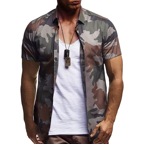 2021 male mode camouflage casual printed shirts jogging summer short sleeve men streetwear drying fast beach vacation ukl4, White;black
2021 male mode camouflage casual printed shirts jogging summer short sleeve men streetwear drying fast beach vacation ukl4, White;black