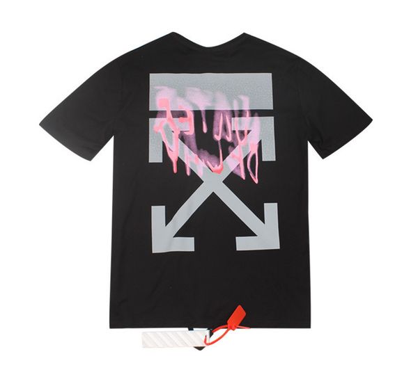 new off graffiti splashing arrstyle letters creative printing loose men and women style couple short sleeve t-shirt, White;black
new off graffiti splashing arrstyle letters creative printing loose men and women style couple short sleeve t-shirt, White;black