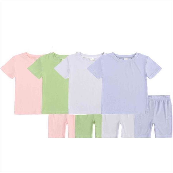 fashion childrens clothing sets homewear for girls solid t shirt shorts clothes child boys outfits overalls kids, White
fashion childrens clothing sets homewear for girls solid t shirt shorts clothes child boys outfits overalls kids, White
