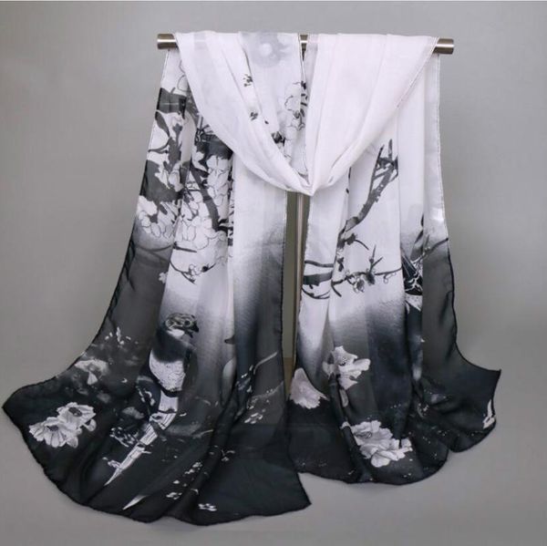 scarves chinese style skarf woman printed scarf chiffon hijab shawls flower and birds pattern luxus hawaiian women scarfs 2021, Blue;gray
scarves chinese style skarf woman printed scarf chiffon hijab shawls flower and birds pattern luxus hawaiian women scarfs 2021, Blue;gray