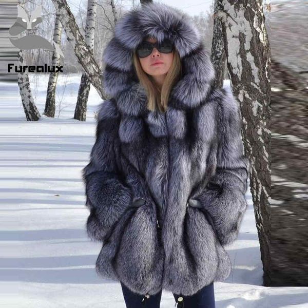 women's fur & faux 2021 big coat hooded loose thicken warm natural ladies jackets with hood real for women, Black
women's fur & faux 2021 big coat hooded loose thicken warm natural ladies jackets with hood real for women, Black