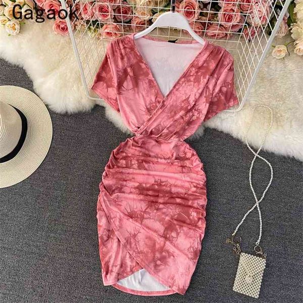dress women summer sheath print v-neck tie dye mini bodycon dresses fashion vintage wild vestidos 210531, Black;gray
dress women summer sheath print v-neck tie dye mini bodycon dresses fashion vintage wild vestidos 210531, Black;gray