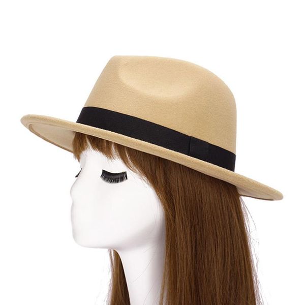 stingy brim hats fashion wide vintage wool felt women fedora men hat jazz sombrero caps brand, Blue;gray
stingy brim hats fashion wide vintage wool felt women fedora men hat jazz sombrero caps brand, Blue;gray