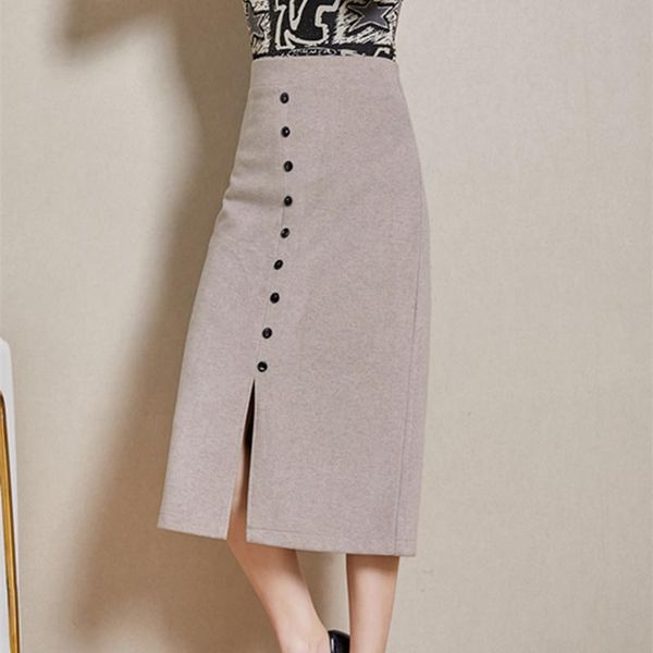skirts xingt mid-length bag hip skirt 2021 autumn and winter woolen high waist wild super fire step tide, Black
skirts xingt mid-length bag hip skirt 2021 autumn and winter woolen high waist wild super fire step tide, Black