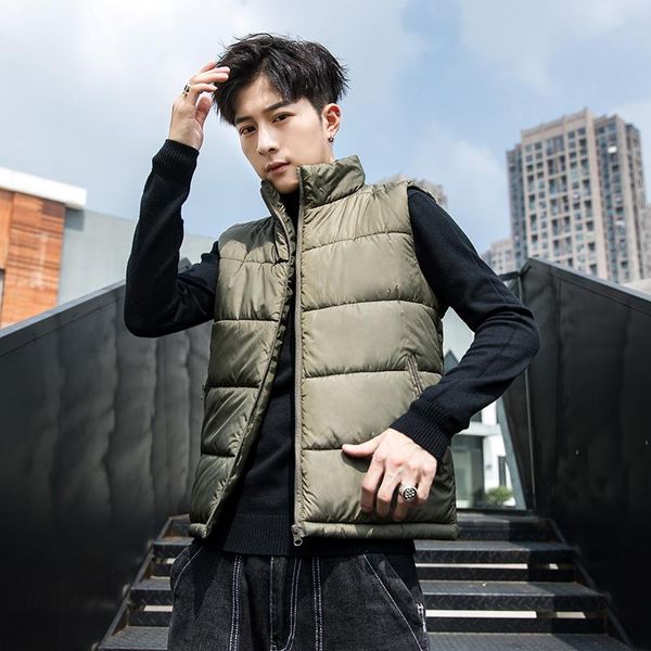 men's vests standself brand vest men winter casual jackets man thick sleeveless jacket male warm waistcoat, Black;white
men's vests standself brand vest men winter casual jackets man thick sleeveless jacket male warm waistcoat, Black;white
