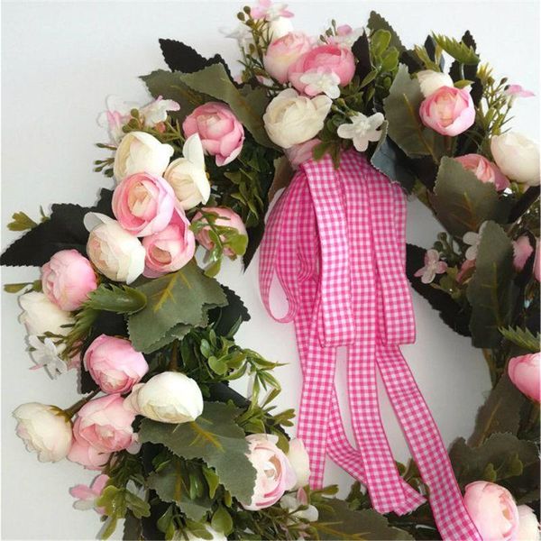 decorative flowers & wreaths artificial bows wreath spring outdoor for front door
decorative flowers & wreaths artificial bows wreath spring outdoor for front door