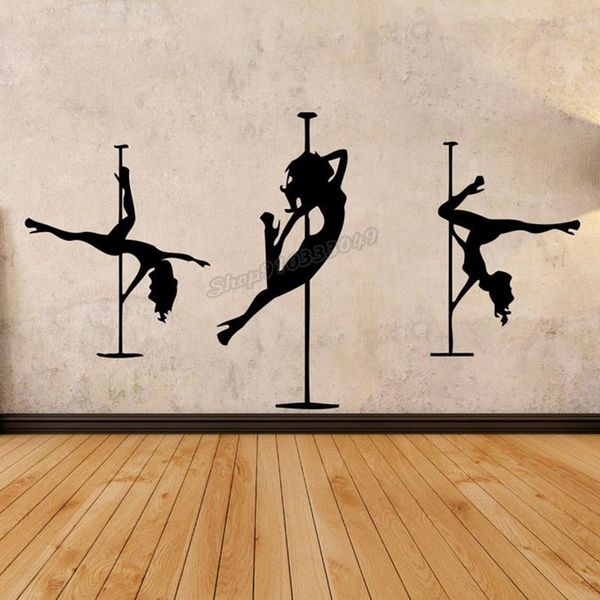 wall stickers girls silhouette decals pole dance sticker decal mural art home bedroom decoration accessories b218
wall stickers girls silhouette decals pole dance sticker decal mural art home bedroom decoration accessories b218