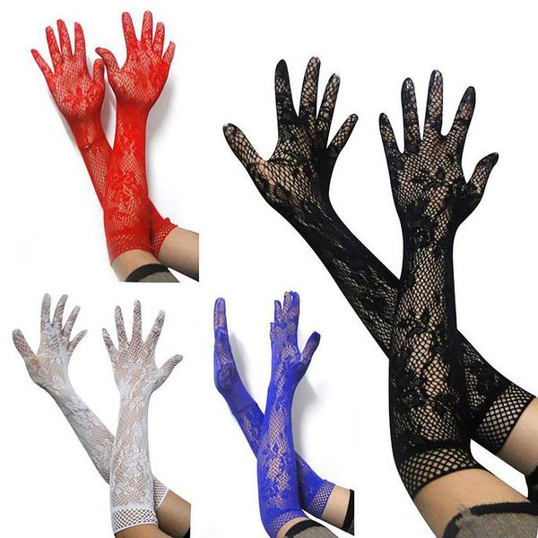 five fingers gloves 1 pair transparent lace elastic bride long-sleeve mesh liturgy sunscreen, Blue;gray
five fingers gloves 1 pair transparent lace elastic bride long-sleeve mesh liturgy sunscreen, Blue;gray