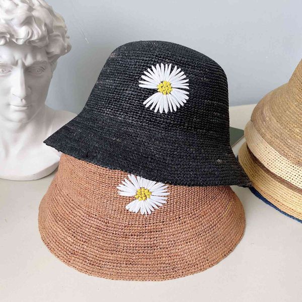 big hat hand made crochet lafite straw children's summer beach sunscreen fisherman's quan zhilong's little daisy basin, Blue;gray
big hat hand made crochet lafite straw children's summer beach sunscreen fisherman's quan zhilong's little daisy basin, Blue;gray