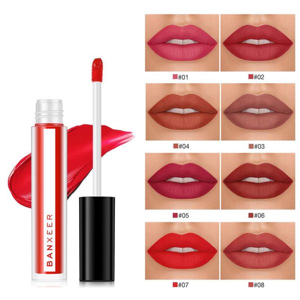 banxeer lip gloss matte velvety liquid lipstick waterproof lip tint full & rich makeup cosmetic 3.5ml
banxeer lip gloss matte velvety liquid lipstick waterproof lip tint full & rich makeup cosmetic 3.5ml